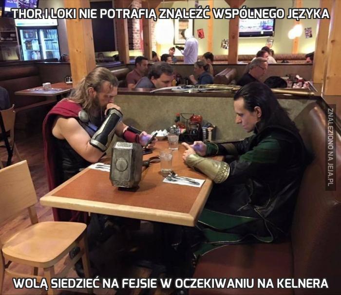 Thor i Loki nie potrafią znaleźć wspólnego języka