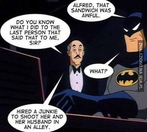 Batman vs Alfred