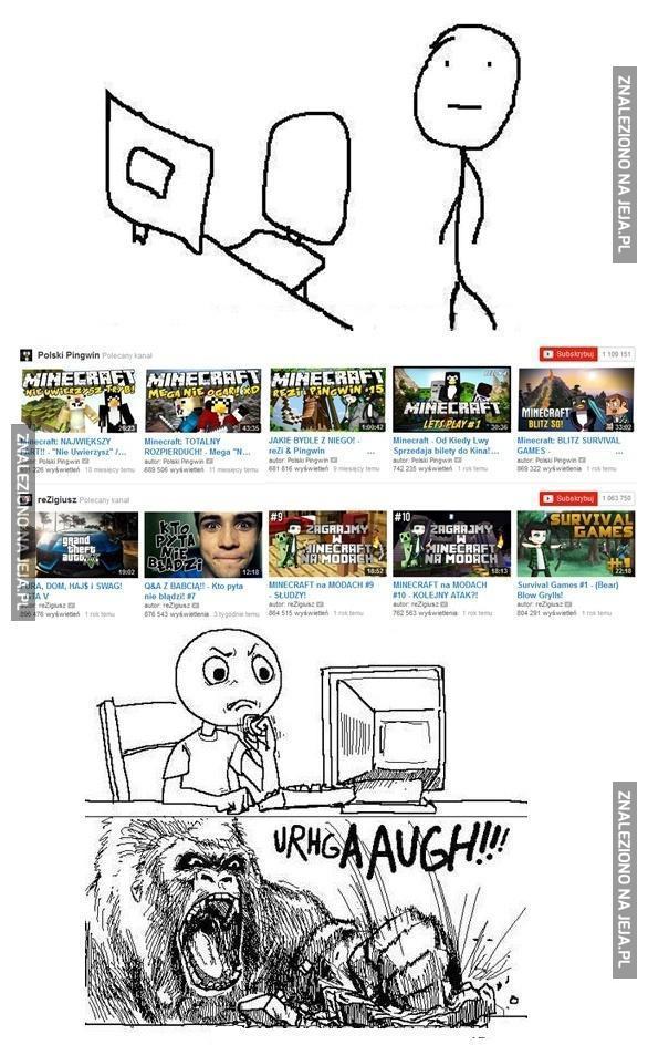 Zawsze gdy wejdę na Youtube