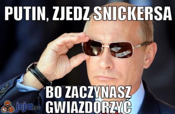 Putin, zjedz snickersa