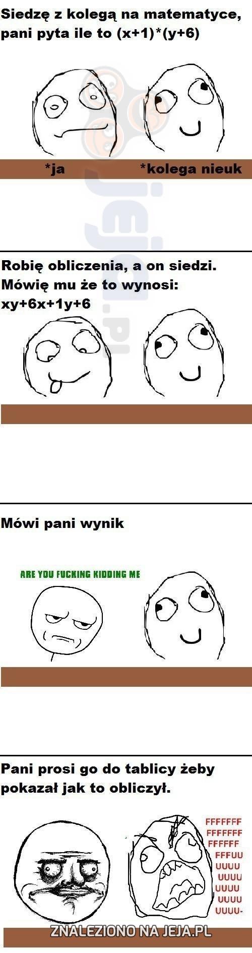 Lekcja matematyki