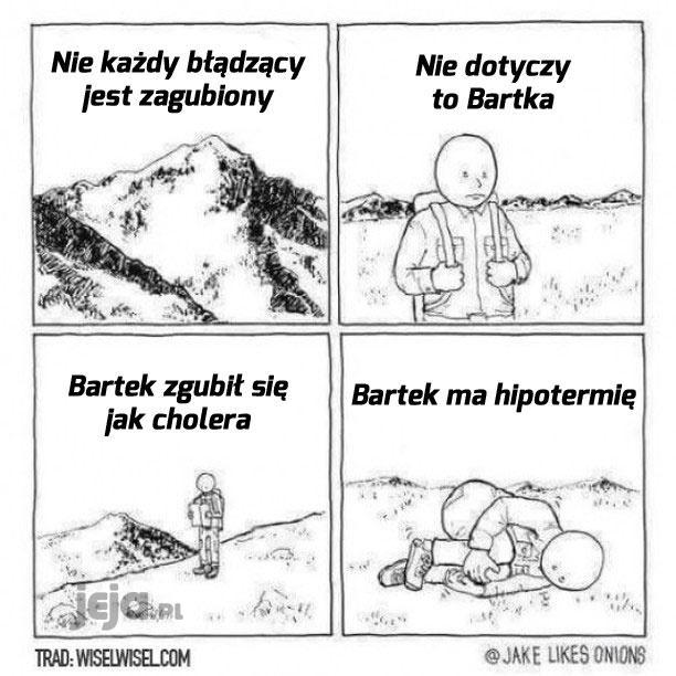 Zagubiony Bartek