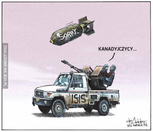 Kanadyjczycy bombardują ISIS