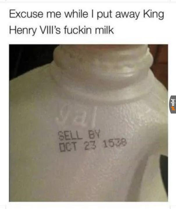Historyczne mleko