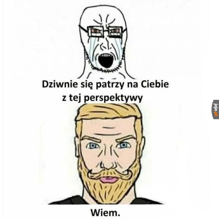Dziwnie się na to patrzy
