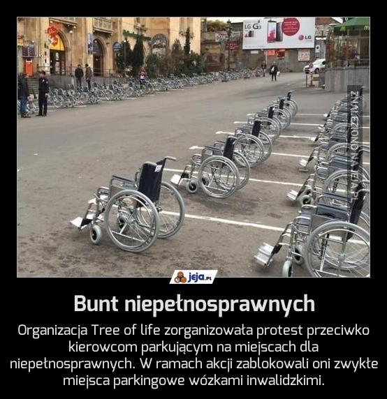 Bunt niepełnosprawnych