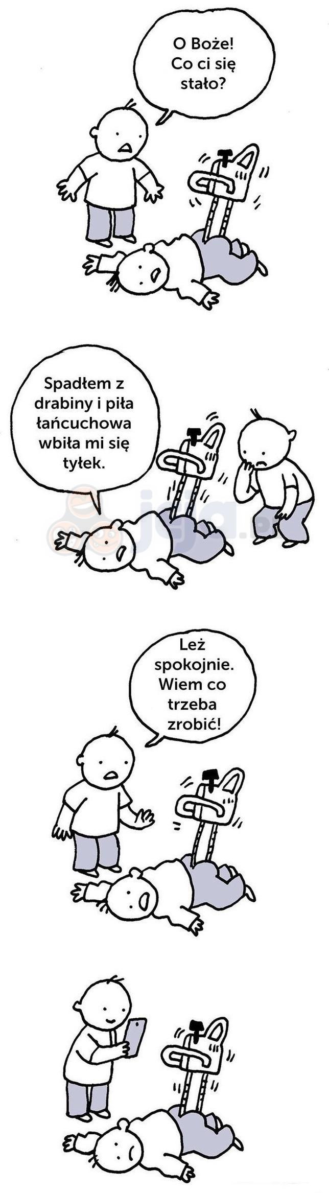 Pierwsza pomoc w dzisiejszych czasach