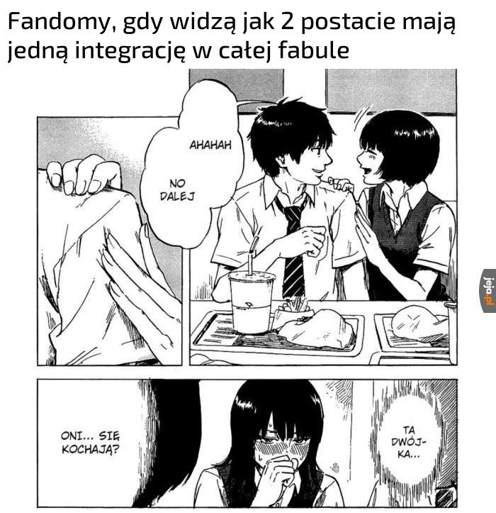 Wcale tutaj nie mam na myśli konkretnych fandomów, wcale