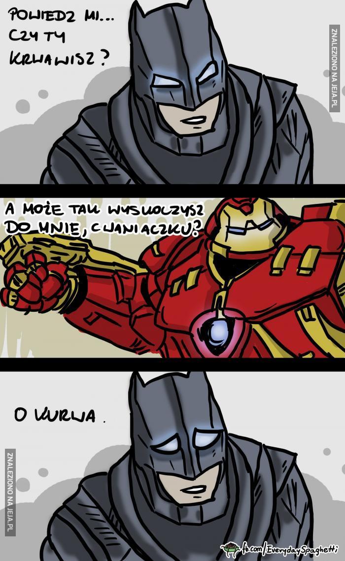A może tak Batman v Iron Man?