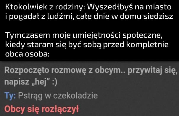 Boję się obcych