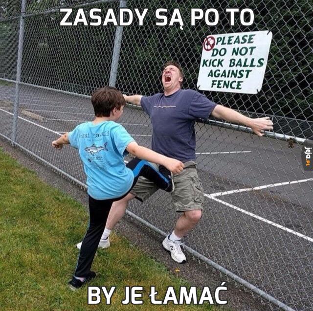 Zasady są po to