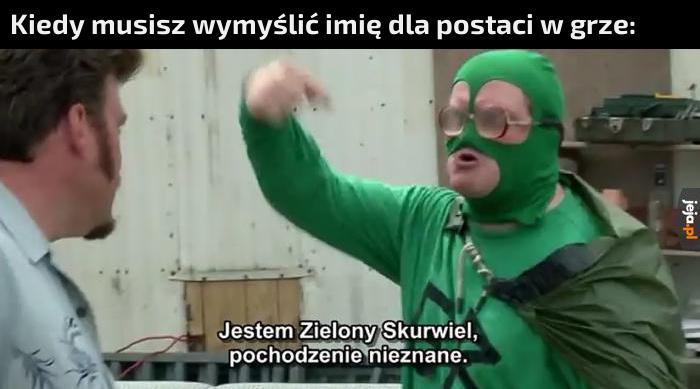 Idealne imię dla herosa
