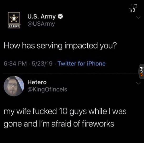 Z życia weterana armii USA