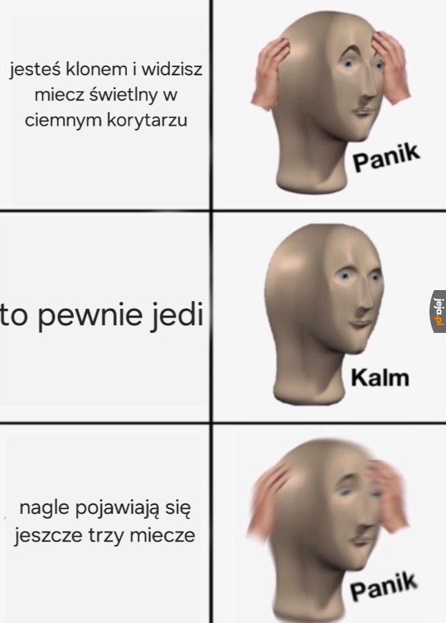 Jeszcze gorzej kiedy jesteś generałem Kenobi