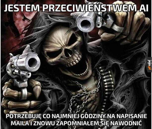 Nie jestem sztuczny, ani inteligentny