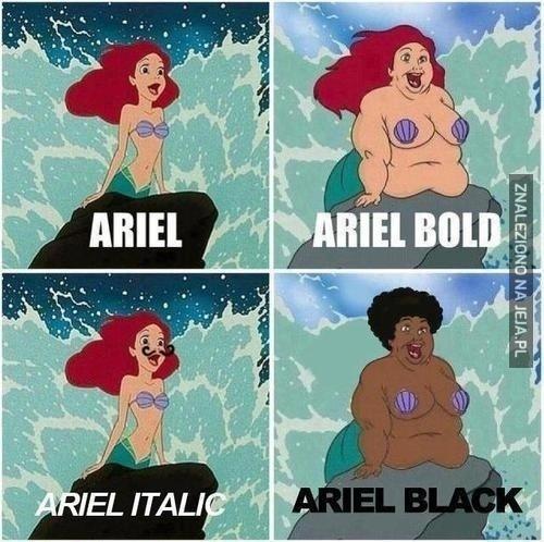 Ariel?