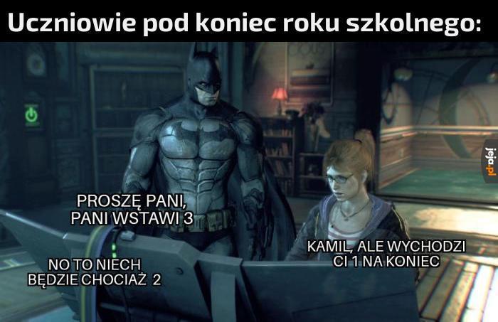 Należy się za piękne oczy