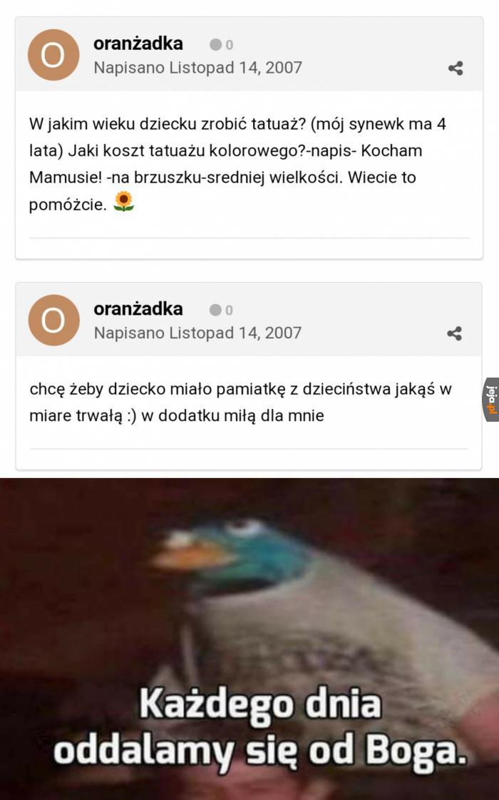 Współczuję dziecku takiej matki...