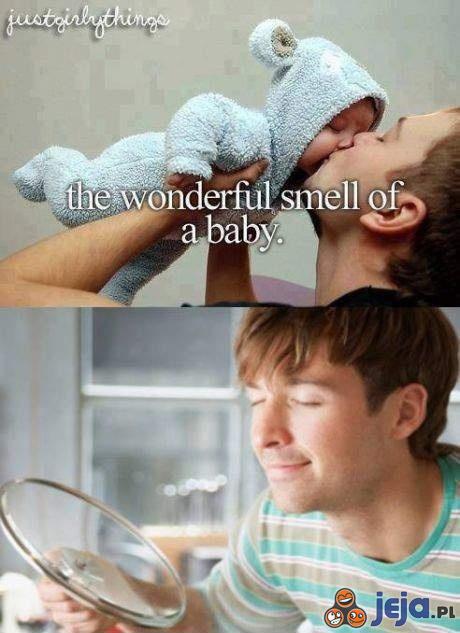 "Cudowny zapach bobasa"
