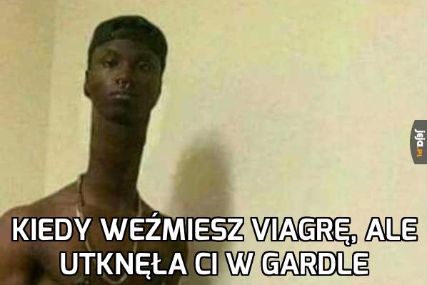 Człowiek żyrafa