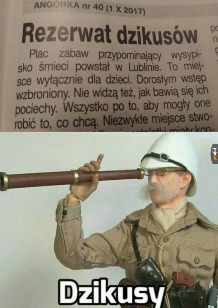 Wszędzie dzikusy