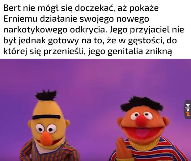 Dzieci, nie bierzcie narkotyków, bo was zmiecie z planszy
