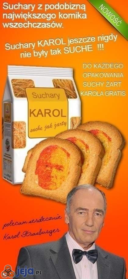 Karol Strasburger poleca Suchary