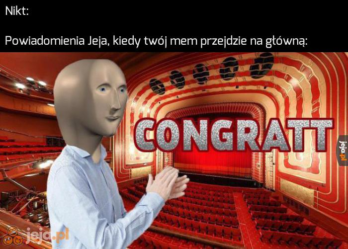 Gratulacje, użytkowniku