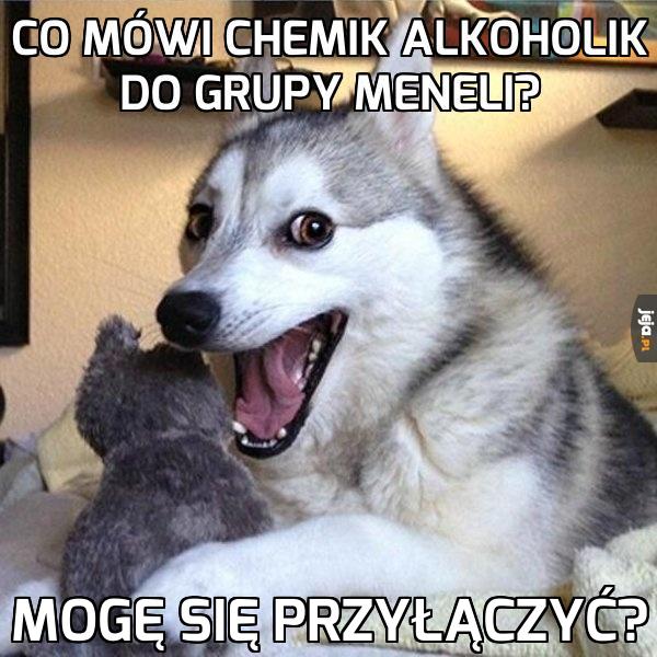 Chemik i grupa alkoholików