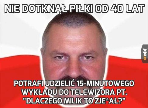 Nie dotknął piłki od 40 lat