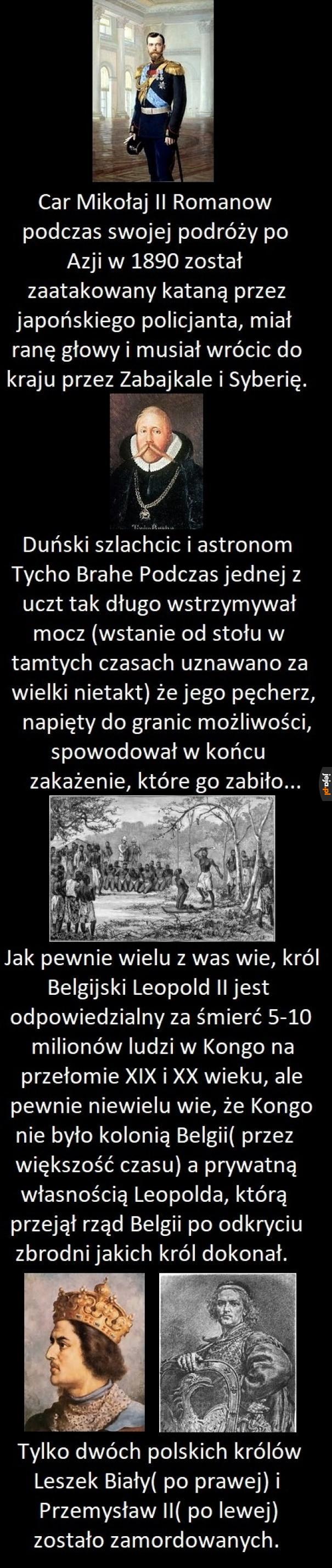 Ciekawostki o władcach i królach świata