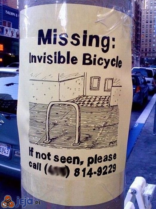 Zagubiony rower