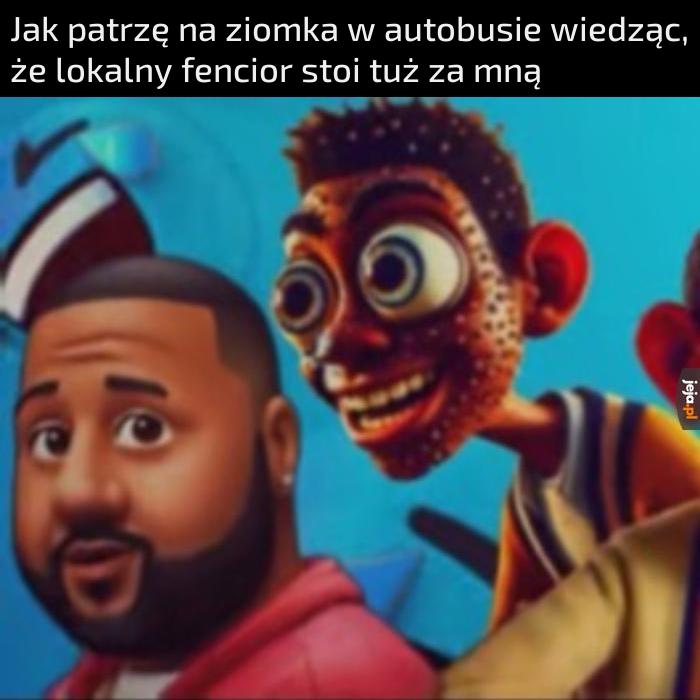 "Stoi za mną, prawda?