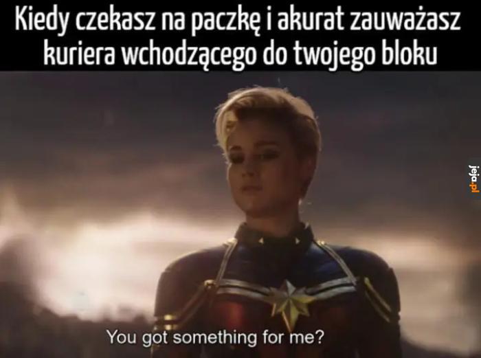 To dla mnie?