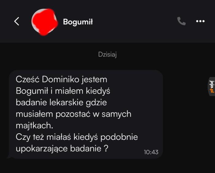 Bogumił to umie zagadać