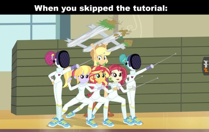 Angielskie śmieszki (fencing)