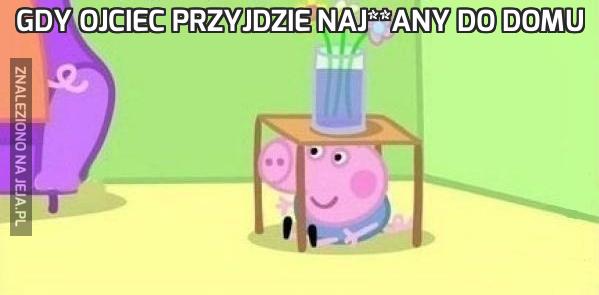 Gdy ojciec przyjdzie naj**any do domu