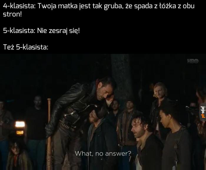 To zwalcza wszystkie argumenty