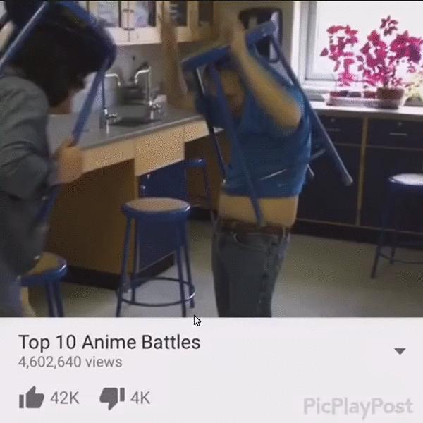 Najlepszy pojedynek w anime