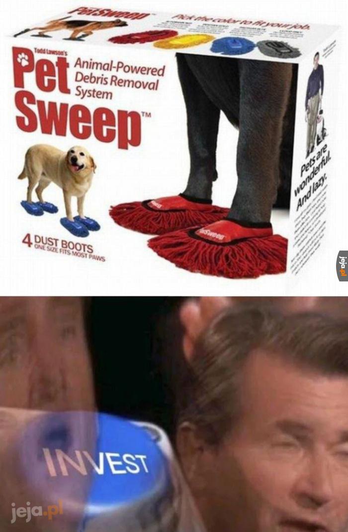 Pies za ciebie posprząta