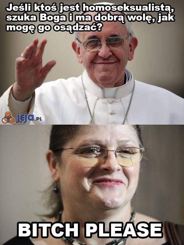 Papież i homoseksualizm