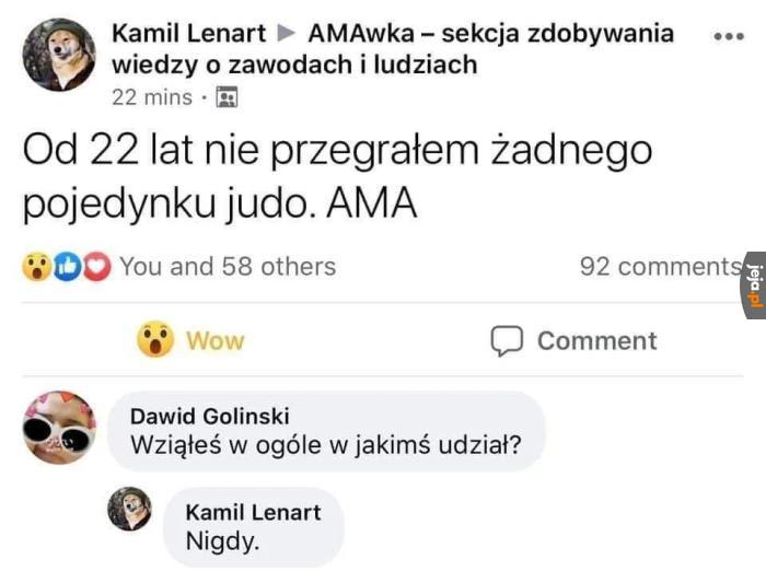 Mistrz jest tylko jeden