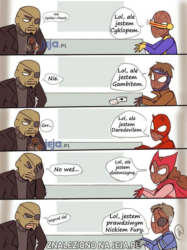 Nie możesz być Avengersem Spider-Manie