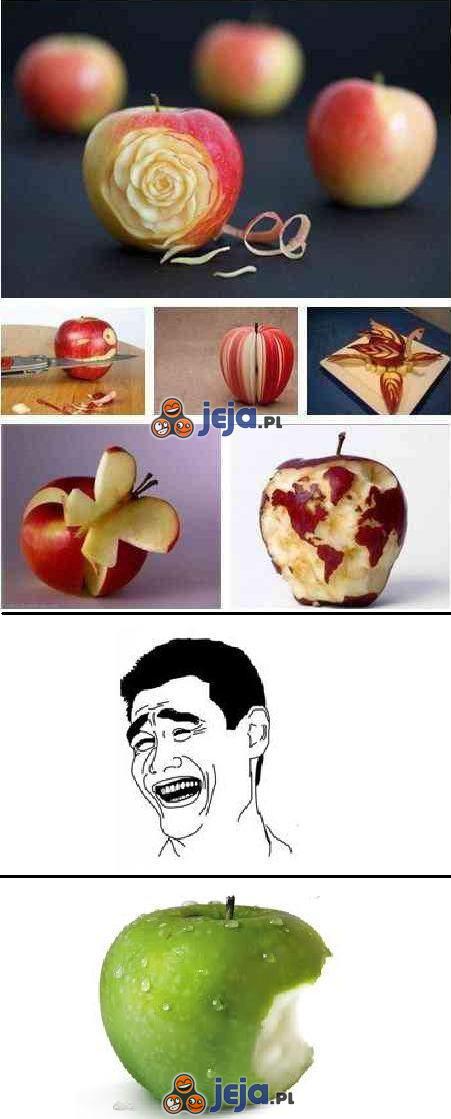 Sztuka w jabłkach? Bitch please!