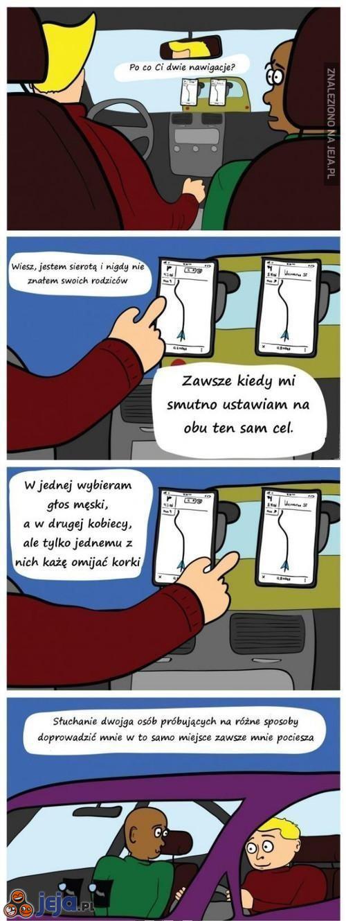Dwie nawigacje