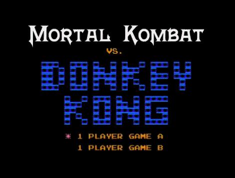 Donkey Kong vs Mortal Kombat