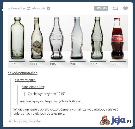 Ewolucja Coca-Coli pominęła jedną rzecz