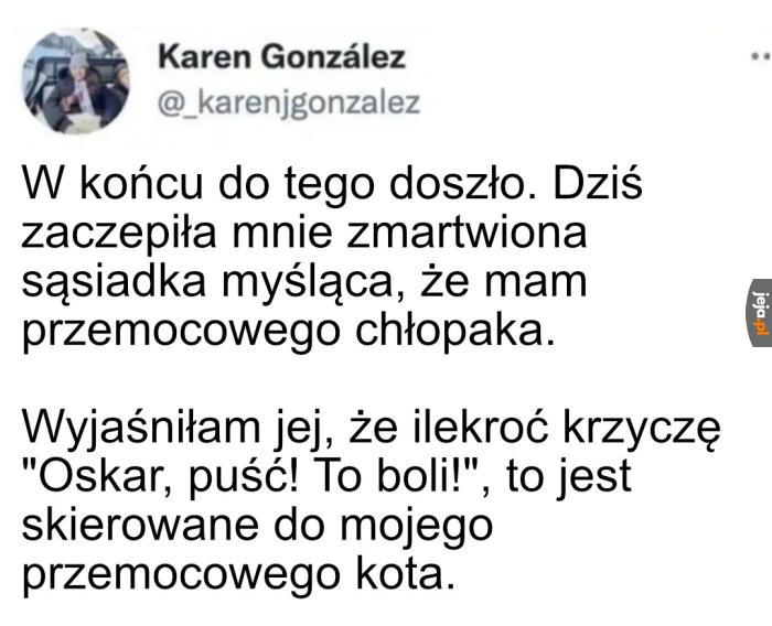 Przemoc ma ogon i wąsy
