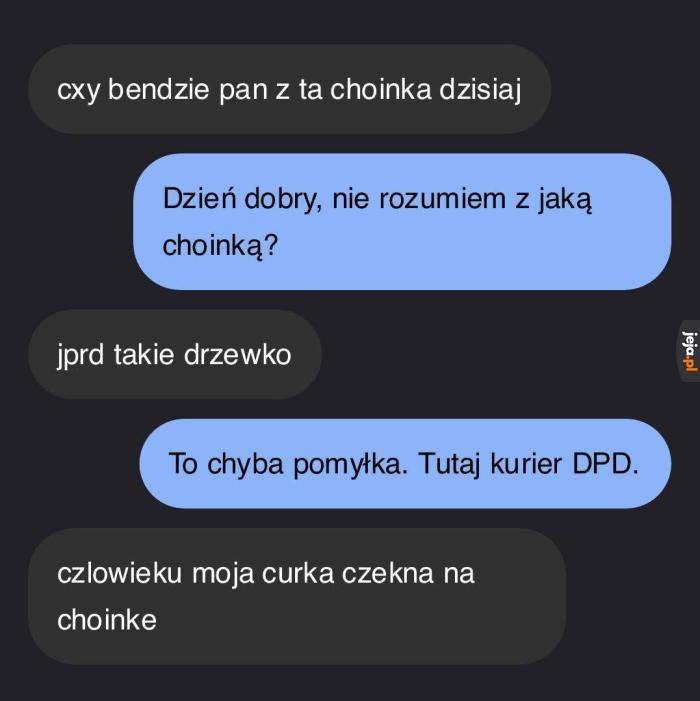 Kurierem być