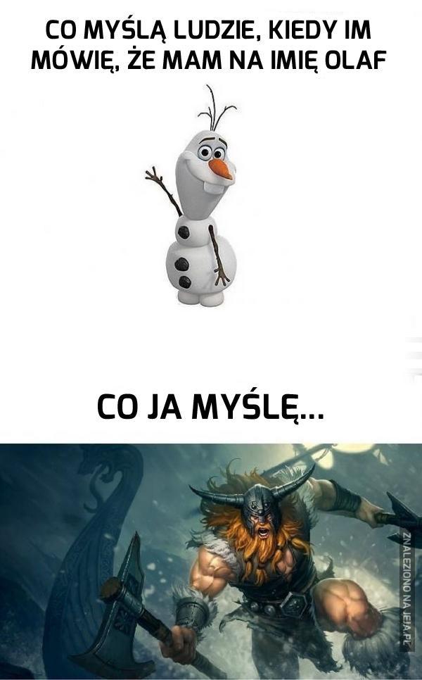 Olaf Olafowi nierówny